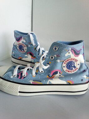 Converse Hi Top Unicorn Shoes Size 3.5
